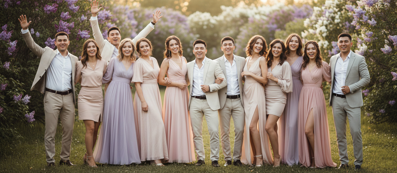 Дресс-код — светлые пастельные тона весны